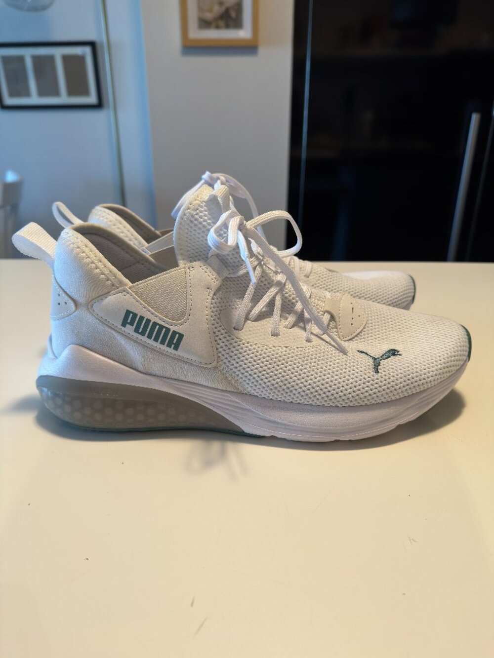 PUMA Cell Vive Running Shoe White Men's 9.5